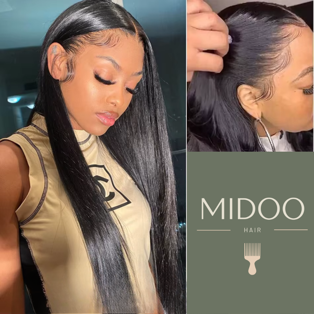 Virgin 13x4 HD Lace Front Straight WIG