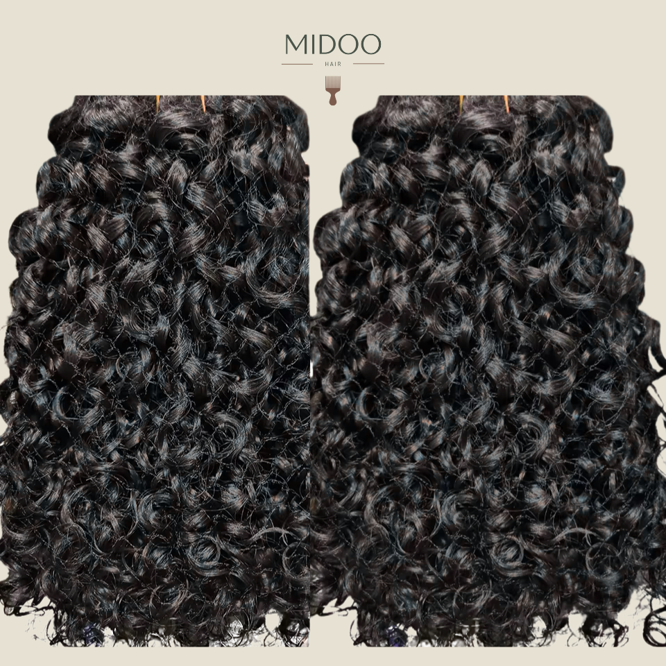 Mongolian Curly Human Hair Bundles