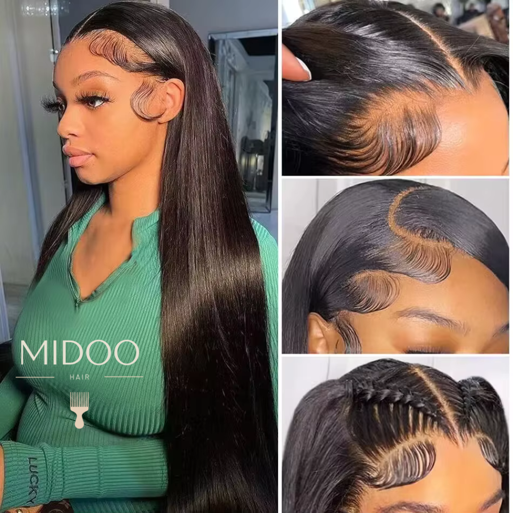 Virgin 13x4 HD Lace Front Straight WIG