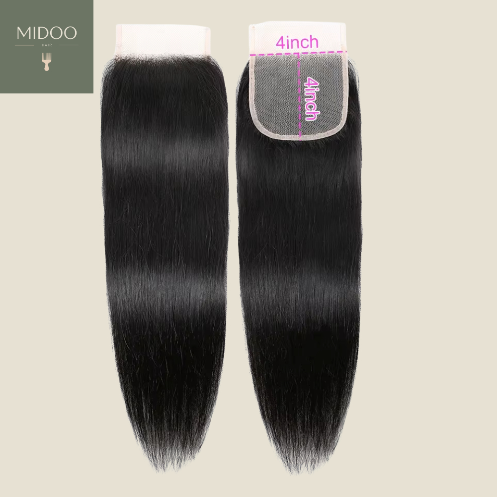 Virgin Straight Lace Closure