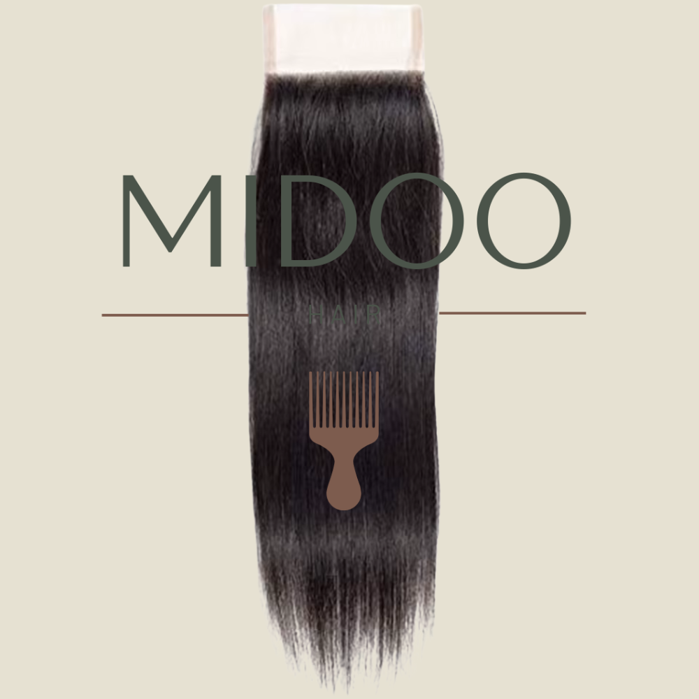 Virgin Straight Lace Closure