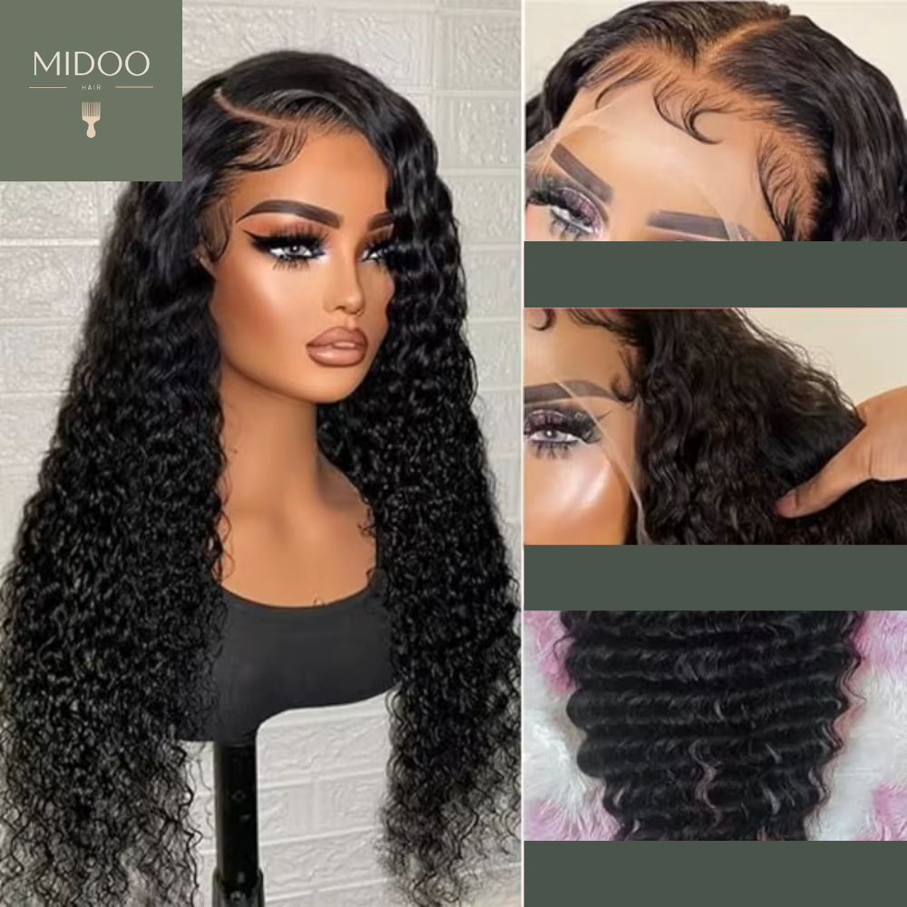 Virgin 13x6 HD Lace Frontal  Cury Wig