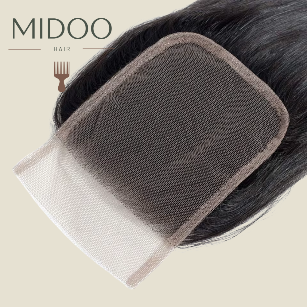 Virgin Straight Lace Closure