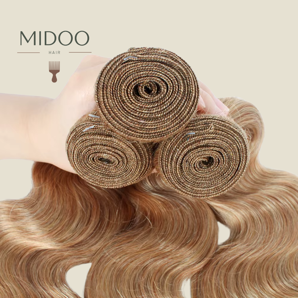 virign Honey Blonde loose body wave  bundle