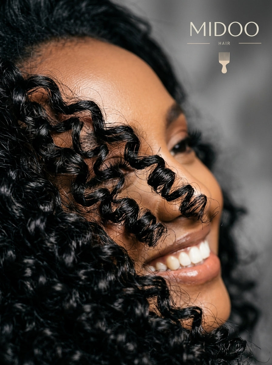 Mongolian Curly Human Hair Bundles